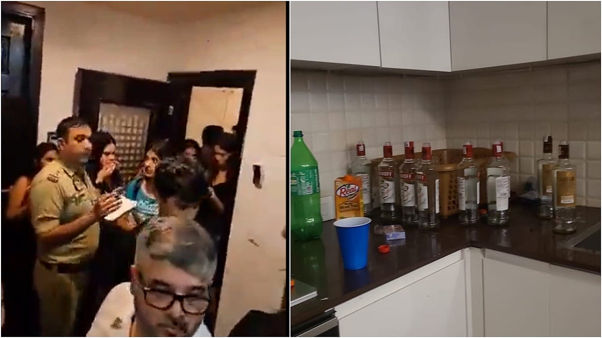 X/@ShoneeKapoor/@Rajmajiofficial : Alcohol and hookahs were found at the flat | 